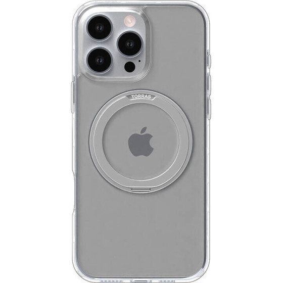 Torras Ostand Pro Case for iPhone 16 Pro (Transparent) - (X00FX1912)