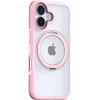Torras Ostand R Fusion Case for iPhone 16 (Pink) - (X00FX1869)