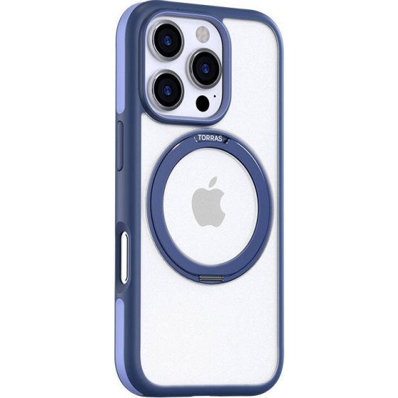 Torras Ostand R Fusion Series Case for iPhone 16 Pro (blue) - (X00FX1881)