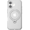 Torras Ostand Spin Case for iPhone 16 (Transparent) - (X00FX1978)