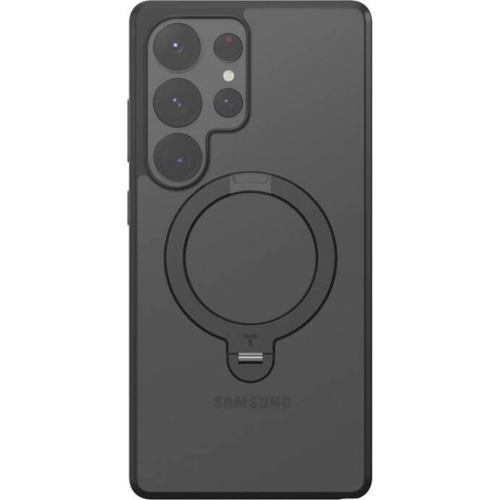 Torras Ostand Spin Series Phone Case for Samsung S25 Ultra (black) - (X00FX2213)
