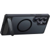Torras Phone Case Pstand Series for Samsung S25 Ultra (black) - (X00FX2225)