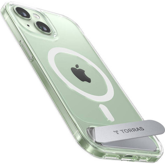 Torras phone case UPRO Pstand for iPhone 15 (transparent - (X00FX0385)