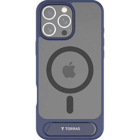 Torras Pstand Series Case for iPhone 16 Pro (Blue) - (X00FX2024)
