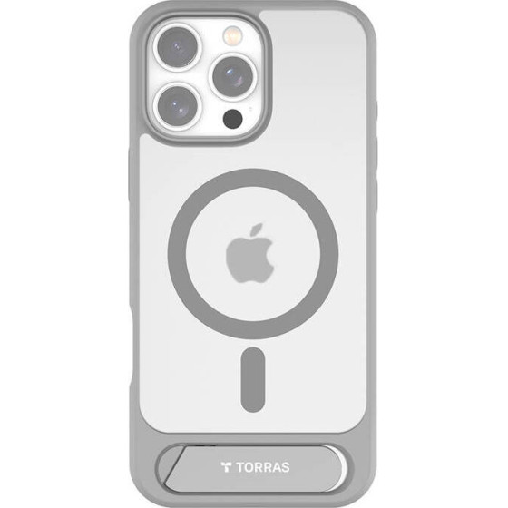 Torras Pstand Series Case for iPhone 16 Pro Max (gray) - (X00FX1944)