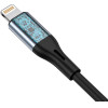 Vipfan Cable VFAN Lightning to mini jack 3.5mm AUX, 1m (gray) - (L05)