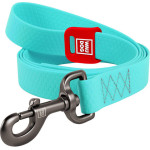 Waudog waterproof dog leash 20mm wide, 183 cm long blue - (4201000090-1)