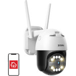 ZOSI ������ ���������� �������������� IP C296 WiFi Pan Tilt 5MP IP66 �� ����� microSD 32GB (�����) - (C296+32GB Card)