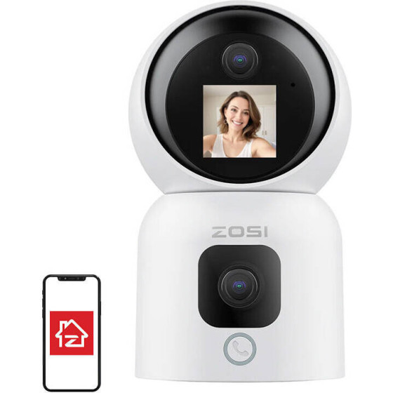 ZOSI ������ ���������� �������������� IP C528M WiFi 5G Dual 6MP (�����) - (1NC-528M6W-EU)