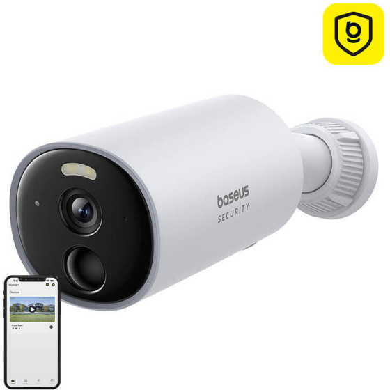 Baseus B1 2k Outdoor Camera (White) - (S0SV002130)