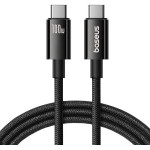 Baseus Cable USB Tungsten Gold USB-C to USB-C 100W 1,5m (black) - (P10319800111-00)