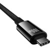 Baseus Cable USB Tungsten Gold USB-C to USB-C 100W 1,5m (black) - (P10319800111-00)