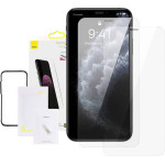 Baseus ������������� ������ Tempered Glass 0.3mm Full Face ��� iPhone XS Max/11 Pro Max 6.5'' (2���) (��������) - (SGBL060302)
