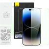 Baseus ������������� ������ Tempered Glass �� ������ ������������� Crystal Series ��� iPhone 14 Pro - (P60012056201-01)