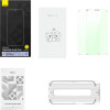 Baseus ������������� ������ Tempered Glass �� ������ ������������� Crystal Series ��� iPhone 14 Pro - (P60012056201-01)