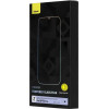 Baseus ������������� ������ Tempered Glass �� ������ ������������� Crystal Series ��� iPhone 14 Pro - (P60012056201-01)