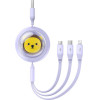 Baseus ������� 3��1 USB �� USB-C/MicroUSB/Lightning, 3.5A, 1.1m (����) - (P10362900511-00)
