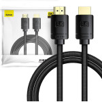 Baseus ������� High Definition Series HDMI 2.1, 8K 60Hz, 3D, HDR, 48Gbps, 2m (�����) - (CAKGQ-K01)
