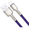 Baseus ������� USB �� Lightning Cafule, 2.4A, 1m (���) - (CALJK-A05)