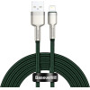 Baseus ������� USB �� Lightning Cafule, 2.4A, 2m (�������) - (CALJK-B06)