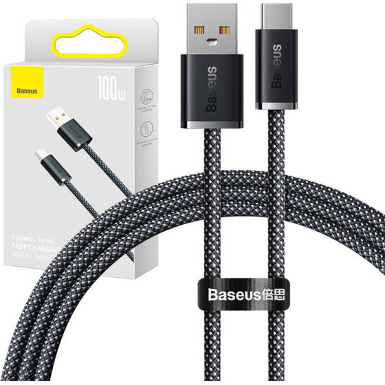 Baseus ������� USB �� USB-C Dynamic Series, 100W, 1m (����) - (CALD000616)