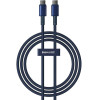 Baseus ������� USB-C �� USB-C Tungsten Gold, 100W, 1m (����) - (P10319800321-03)