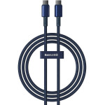 Baseus ������� USB-C �� USB-C Tungsten Gold, 100W, 1m (����) - (P10319800321-03)