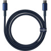 Baseus ������� USB-C �� USB-C Tungsten Gold, 100W, 1m (����) - (P10319800321-03)