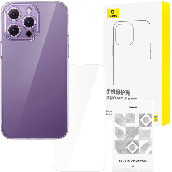 Baseus ���� ��� iPhone 14 Pro ��� ������������� ������ Tempered Glass (��������) - (P60115401201-00)