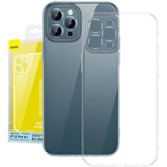 Baseus ���� Crystal ��� ������������� ������ Tempered Glass ��� iPhone 12 Pro (��������) - (ARJB020102)