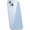 Baseus ���� Crystal Series ��� iPhone 14 Plus + ������������� ������ Tempered Glass (��������) - (ARSJ001102)