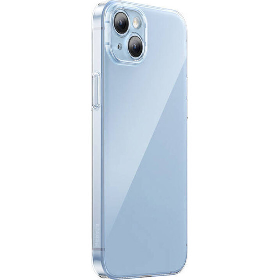 Baseus ���� Crystal Series ��� iPhone 14 Plus + ������������� ������ Tempered Glass (��������) - (ARSJ001102)