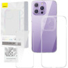 Baseus ���� ��� ������������� ������ Tempered Glass Corning ��� iPhone 14 Pro Max (��������) - (P60112202201-03)