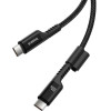Baseus Fast Charging Cable USB-C to USB-C Fish-Eye 100W, 1m (black) - (P10320203111-00)