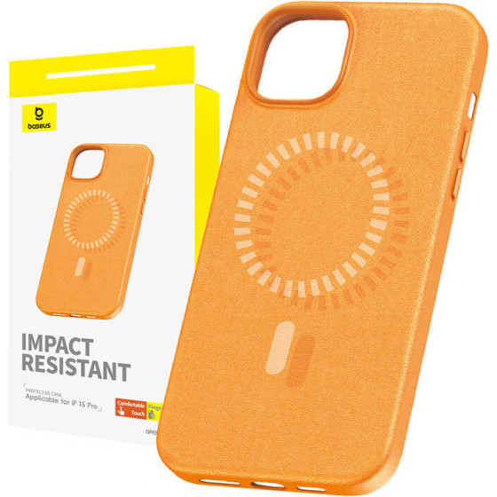 Baseus ��������� ���� ��������� Fauxther Series ��� iPhone 15 Pro (���������) - (P60157305713-01)