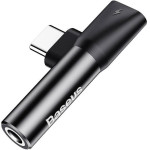 Baseus ����������� ���� USB-C �� Mini Jack 3.5mm + USB-C (�����) - (CATL41-01)