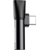 Baseus ����������� ���� USB-C �� Mini Jack 3.5mm + USB-C (�����) - (CATL41-01)