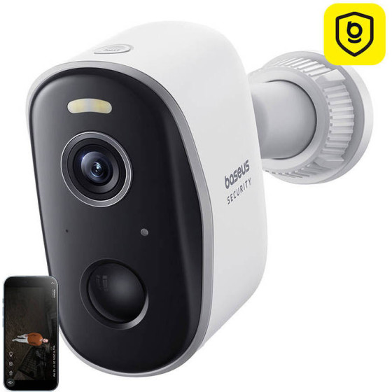 Baseus N1 Plus Outdoor Camera (White) - (S0TZ002130)