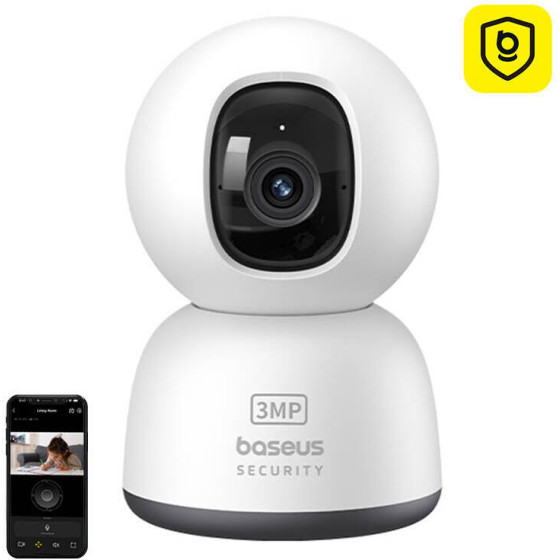 Baseus P1 Lite 2K Indoor Camera (White) - (S0TV002132)