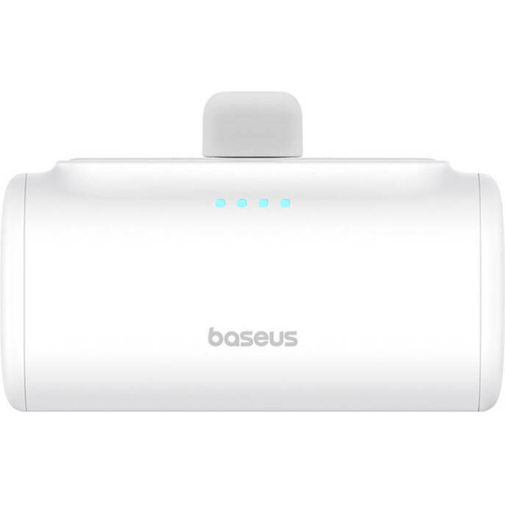 Baseus Powerbank Compact 5000mAh, 20W, USB-C (bialy) - (P10068306213-00)