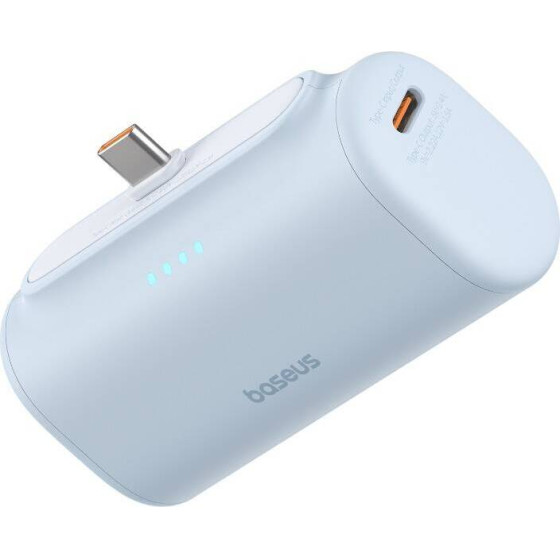 Baseus Powerbank Compact USB-C 5000mAh, 20W (blue) - (P10068306313-00)