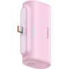 Baseus Powerbank Compact USB-C 5000mAh, 20W (pink) - (P10068306413-00)