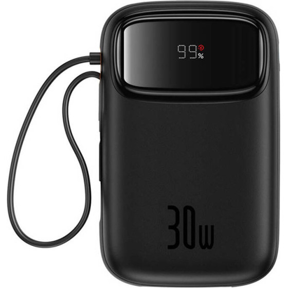 Baseus Powerbank QPow 2 10000mAh 30W 2xUSB-C (black) - (P10055008113-00)