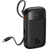 Baseus Powerbank QPow 2 20000mAh 30W 2xUSB-C (black) - (P10055009113-00)