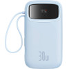 Baseus Powerbank QPow2 20000mAh 30W 2xUSB-C (blue) - (P10055009313-00)