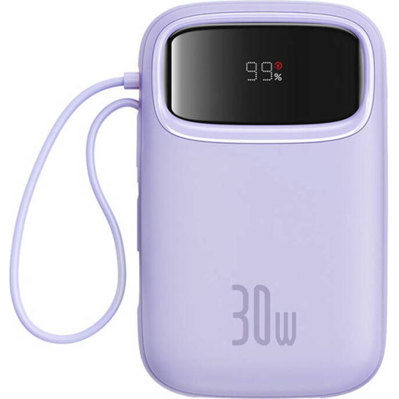 Baseus QPow 2 10000mAh 30W 2xUSB-C powerbank (purple) - (P10055008513-00)