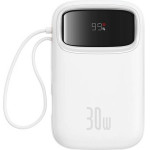 Baseus QPow 2 10000mAh 30W powerbank (white) - (P10055008213-00)