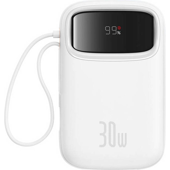 Baseus QPow 2 10000mAh 30W powerbank (white) - (P10055008213-00)