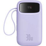 Baseus QPow 2 20000mAh 30W 2xUSB-C powerbank (purple) - (P10055009513-00)