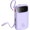 Baseus QPow 2 20000mAh 30W 2xUSB-C powerbank (purple) - (P10055009513-00)